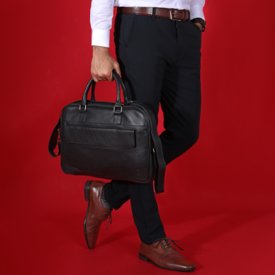 LEATHER EXECUTIVE BAG