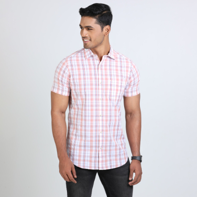 MENS SHORT SLEEVE CASUAL SHIRT