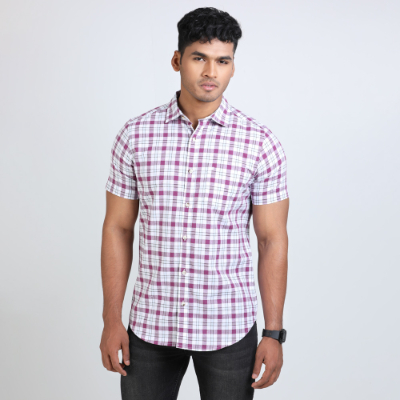 MENS SHORT SLEEVE CASUAL SHIRT