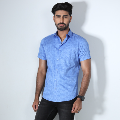 MENS SHORT SLEEVE CASUAL SHIRT