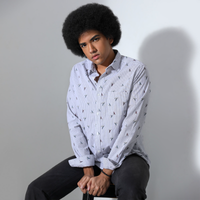 DHEU MENS CASUAL SHIRT