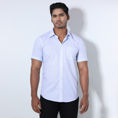 MENS SHORT SLEEVE CASUAL SHIRT
